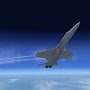 F-18 12 miles high - running out of atmosphere for lift!